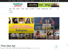 Tablet Screenshot of magicalassam.com